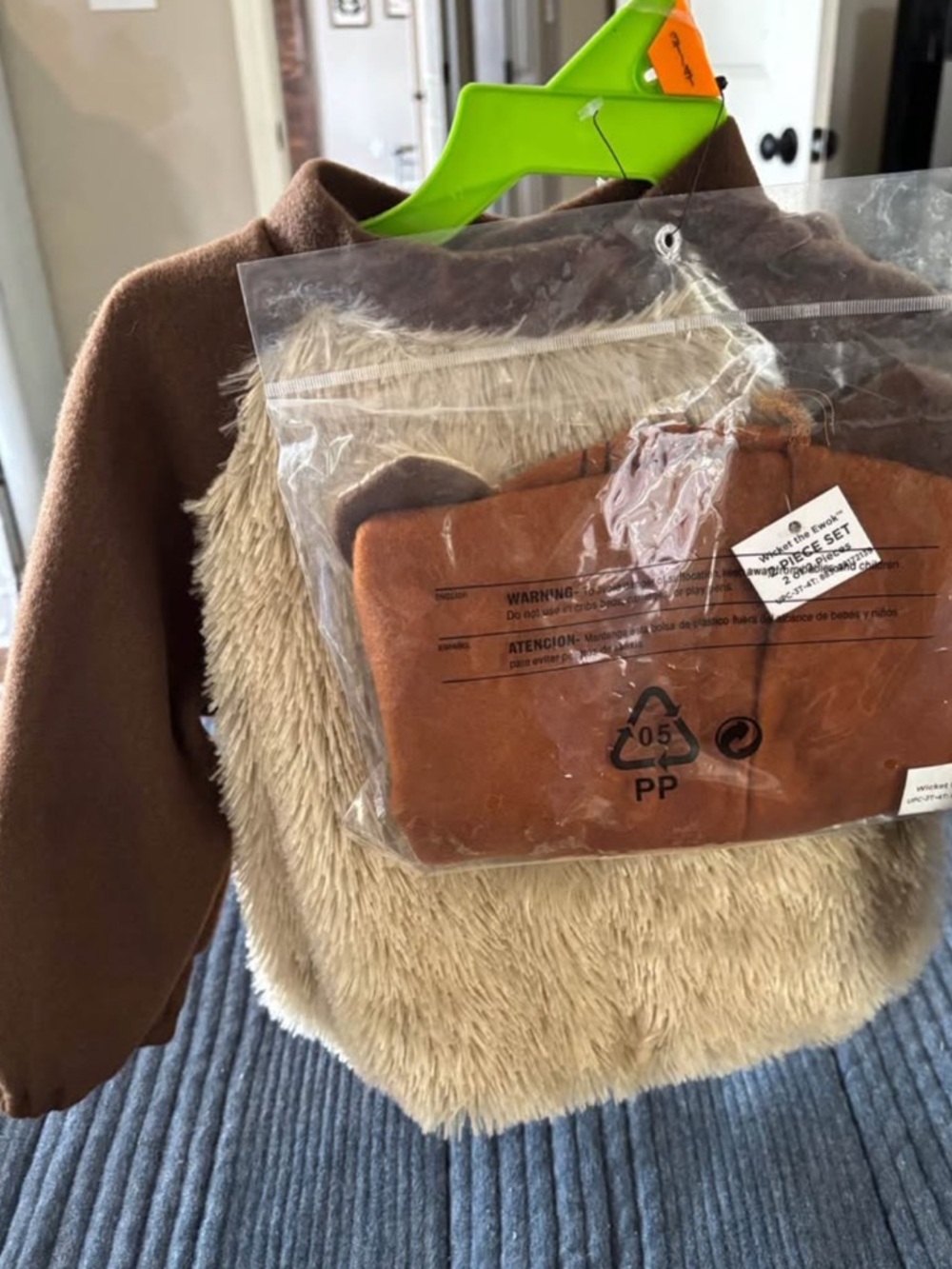 Wicket the Ewok Star Wars costume toddler 3-4T